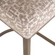 Bar stool Bolton natural geo (Set of 2)