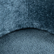 Silla Amphara de chenilla azul ignífuga (Bergen 601 chenilla azul)