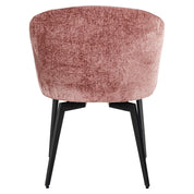 Silla Amphara de chenilla rosa ignífuga (Bergen 705 chenilla rosa)