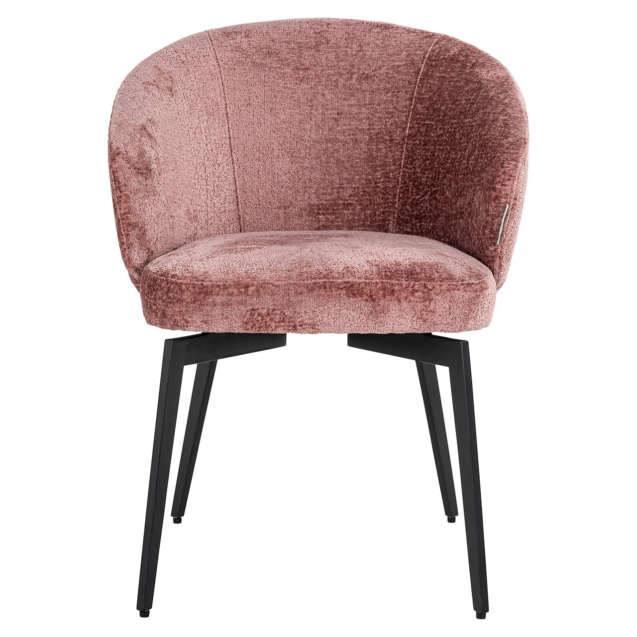 Silla Amphara de chenilla rosa ignífuga (Bergen 705 chenilla rosa)