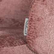 Silla Amphara de chenilla rosa ignífuga (Bergen 705 chenilla rosa)