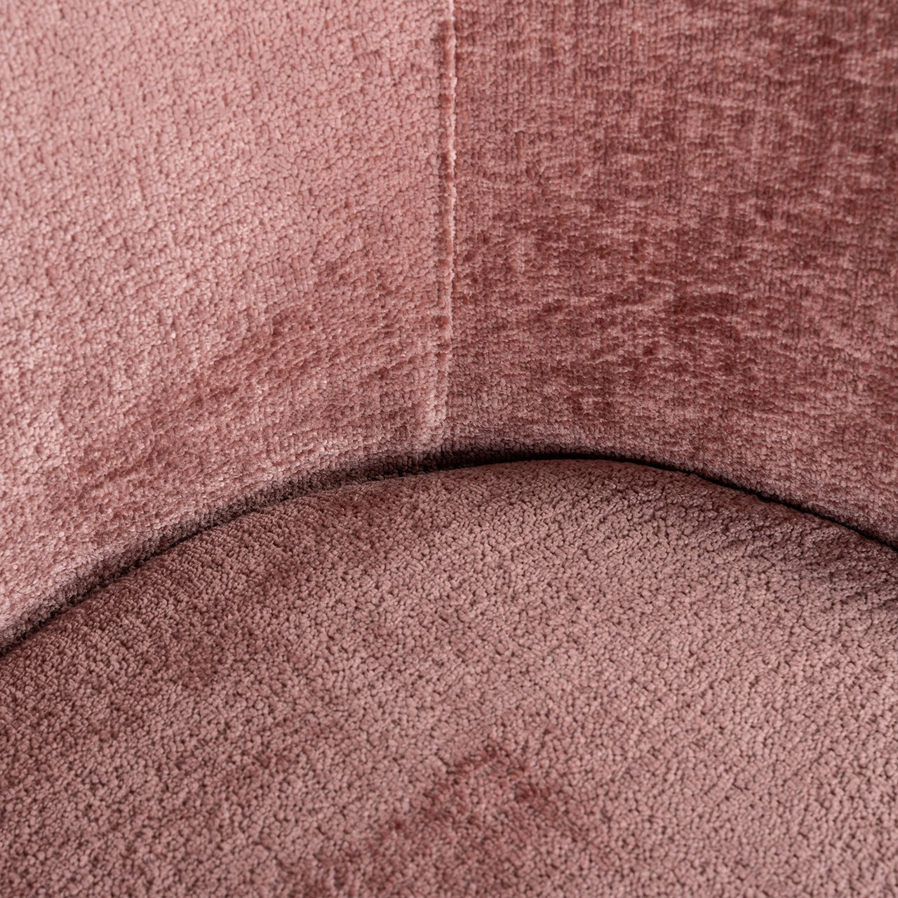 Silla Amphara de chenilla rosa ignífuga (Bergen 705 chenilla rosa)