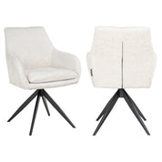 Dining chair Lisonne cream fusion swivel
