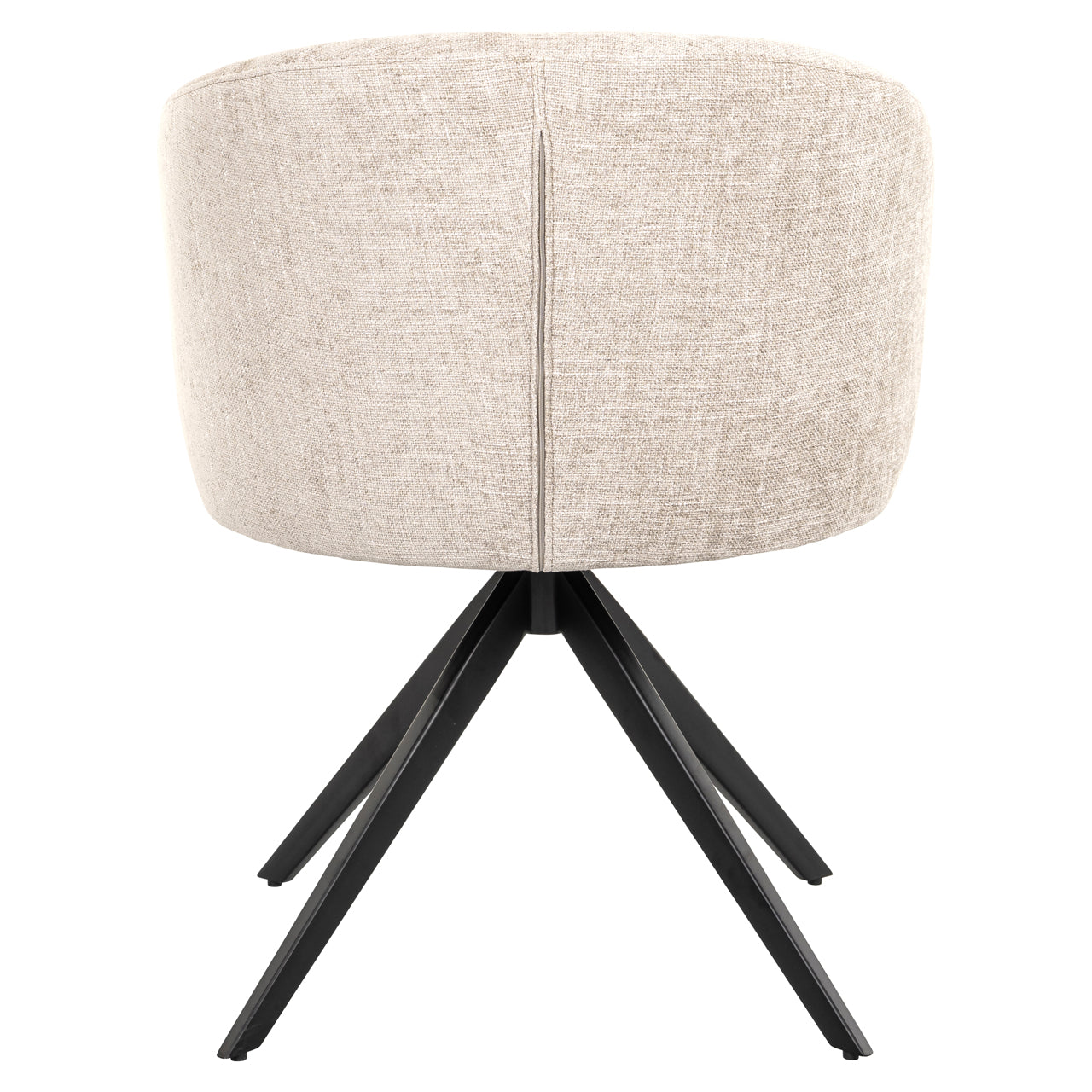 Dining chair Olivia natural miami swivel