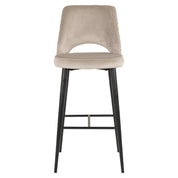 Bar stool Tabitha trendy nature fire retardant