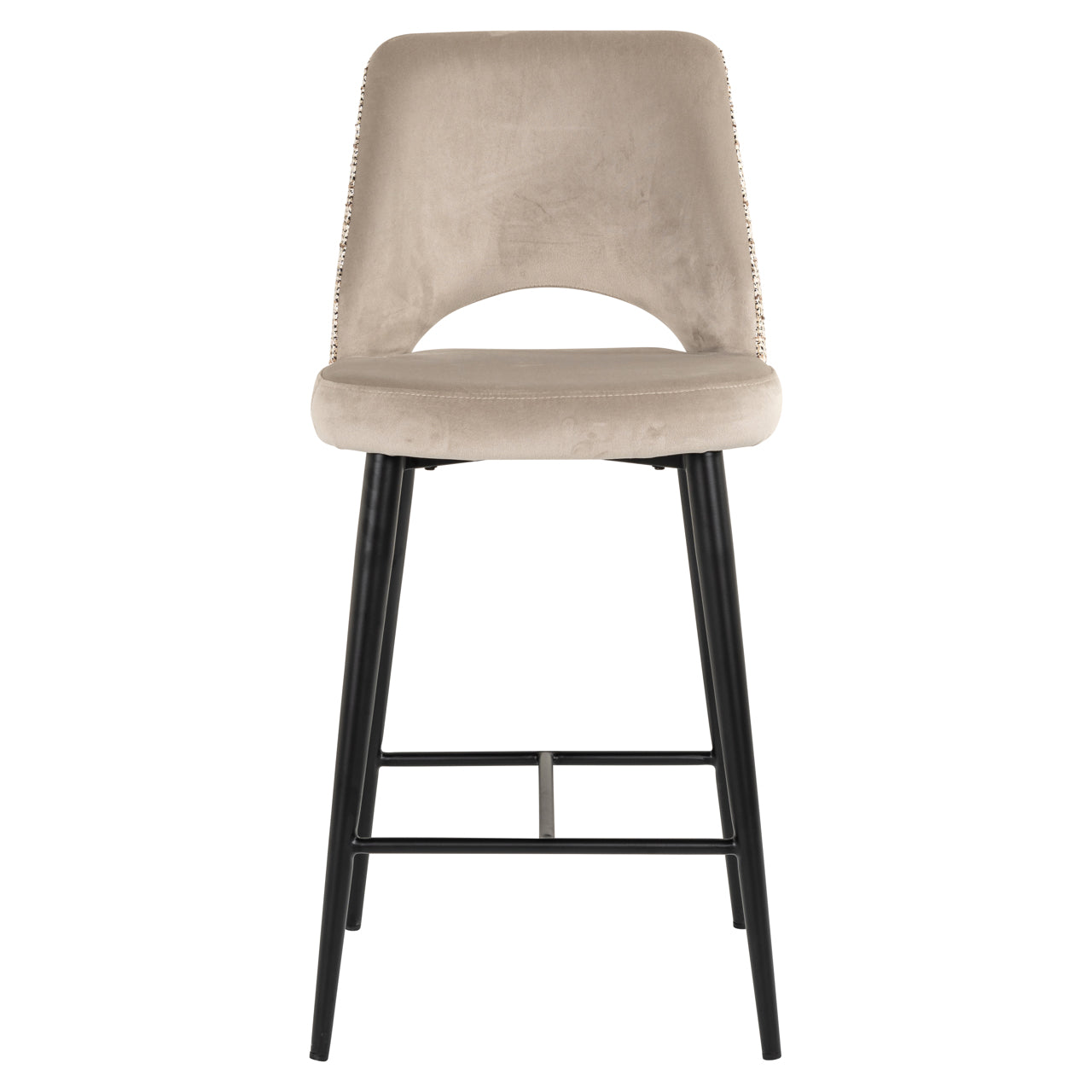 Counter stool Tabitha trendy nature fire retardant