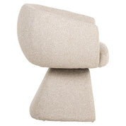 Dining chair Quiriro biscotti swivel