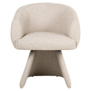Dining chair Quiriro biscotti swivel