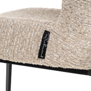 Dining chair Sergio natural linear