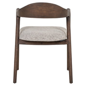 Dining chair Mihara mocca fancy fire retardant