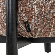Lounge chair Ornella hazel