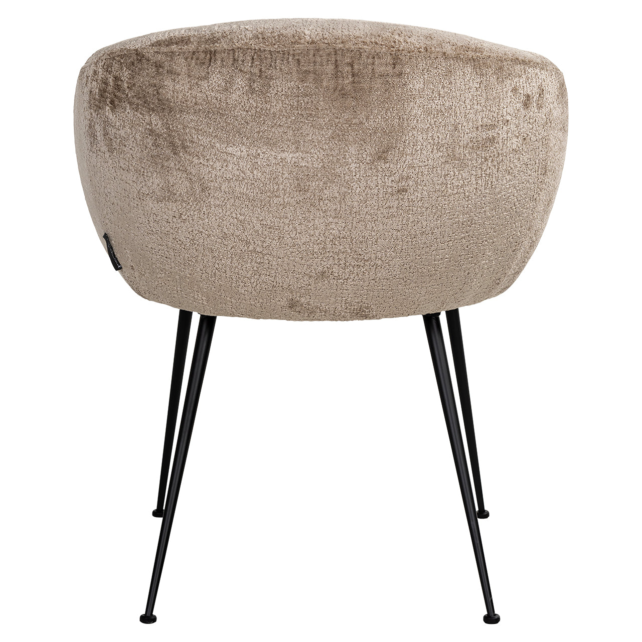 Chair Ruby taupe chenille (Bergen 104 taupe chenille)