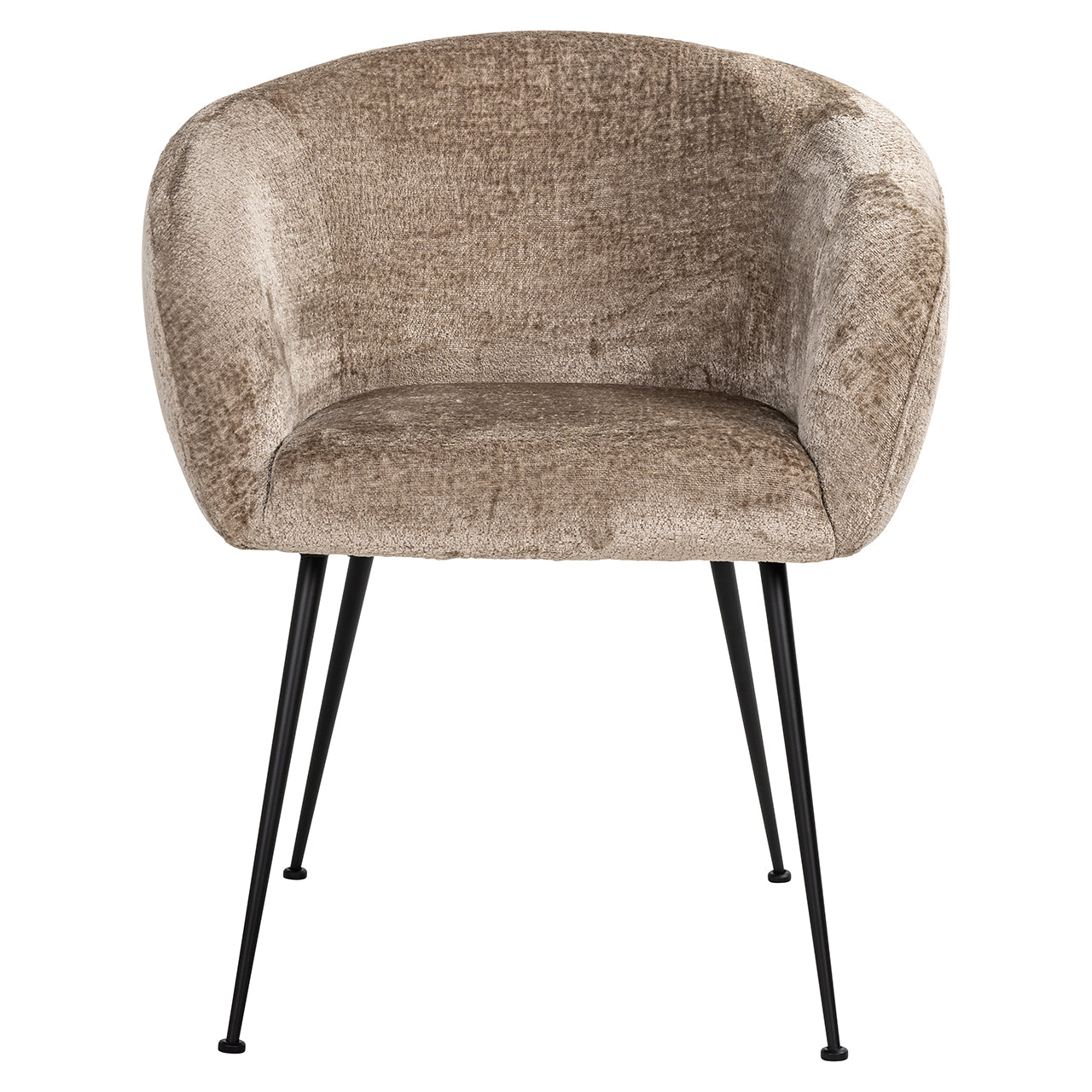 Chair Ruby taupe chenille (Bergen 104 taupe chenille)