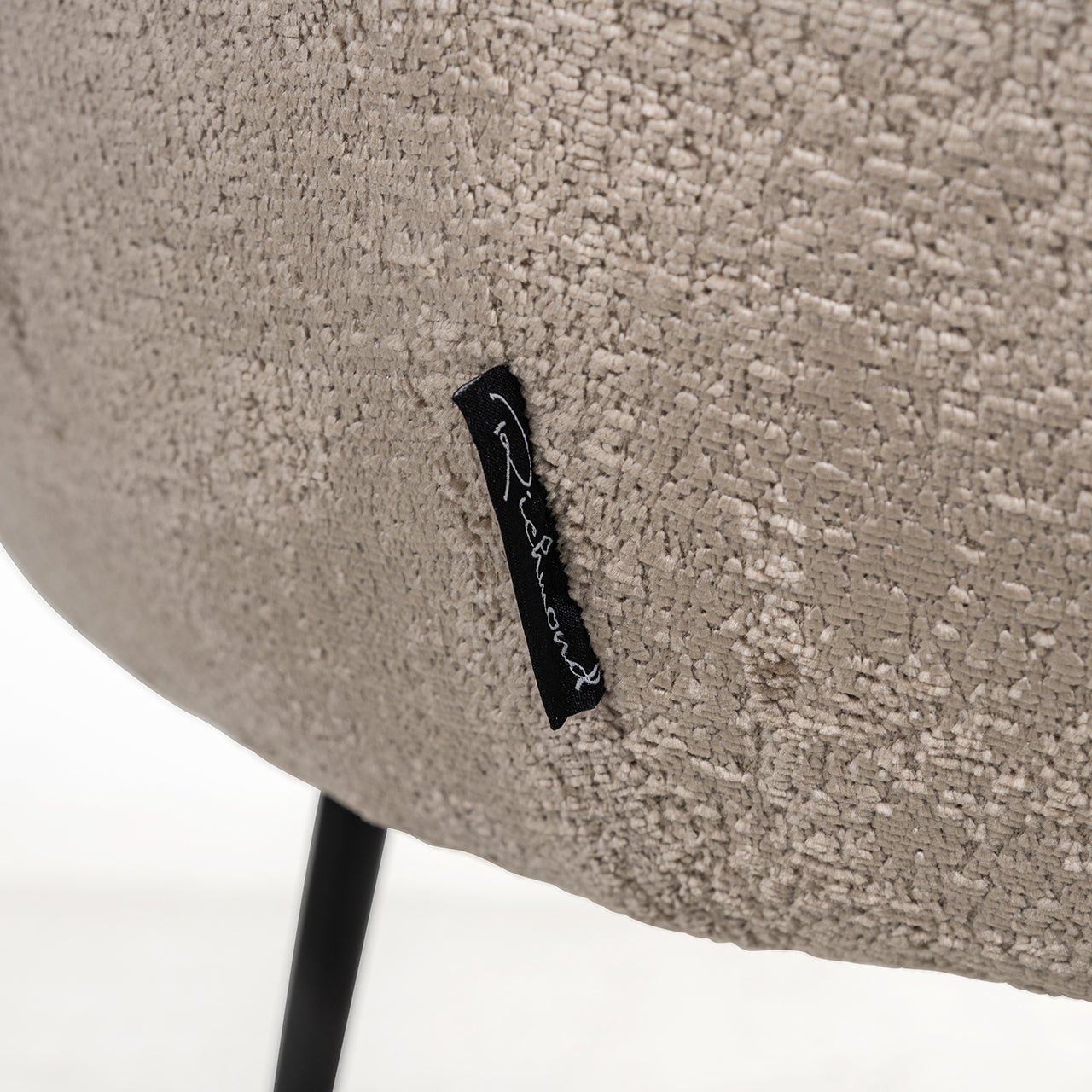 Chair Ruby taupe chenille (Bergen 104 taupe chenille)