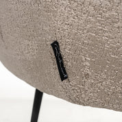 Chair Ruby taupe chenille (Bergen 104 taupe chenille)