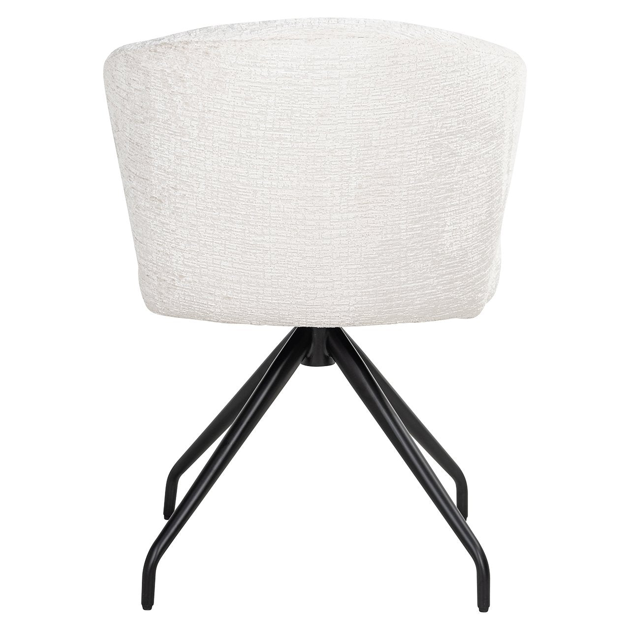 Silla giratoria Milly crema fusión (Fusion crema 02)