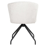 Silla giratoria Milly crema fusión (Fusion crema 02)
