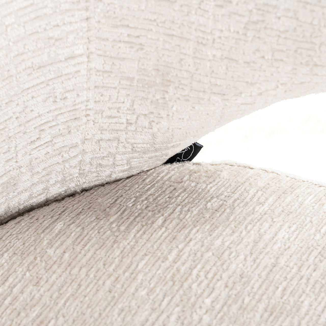 Silla giratoria Milly crema fusión (Fusion crema 02)