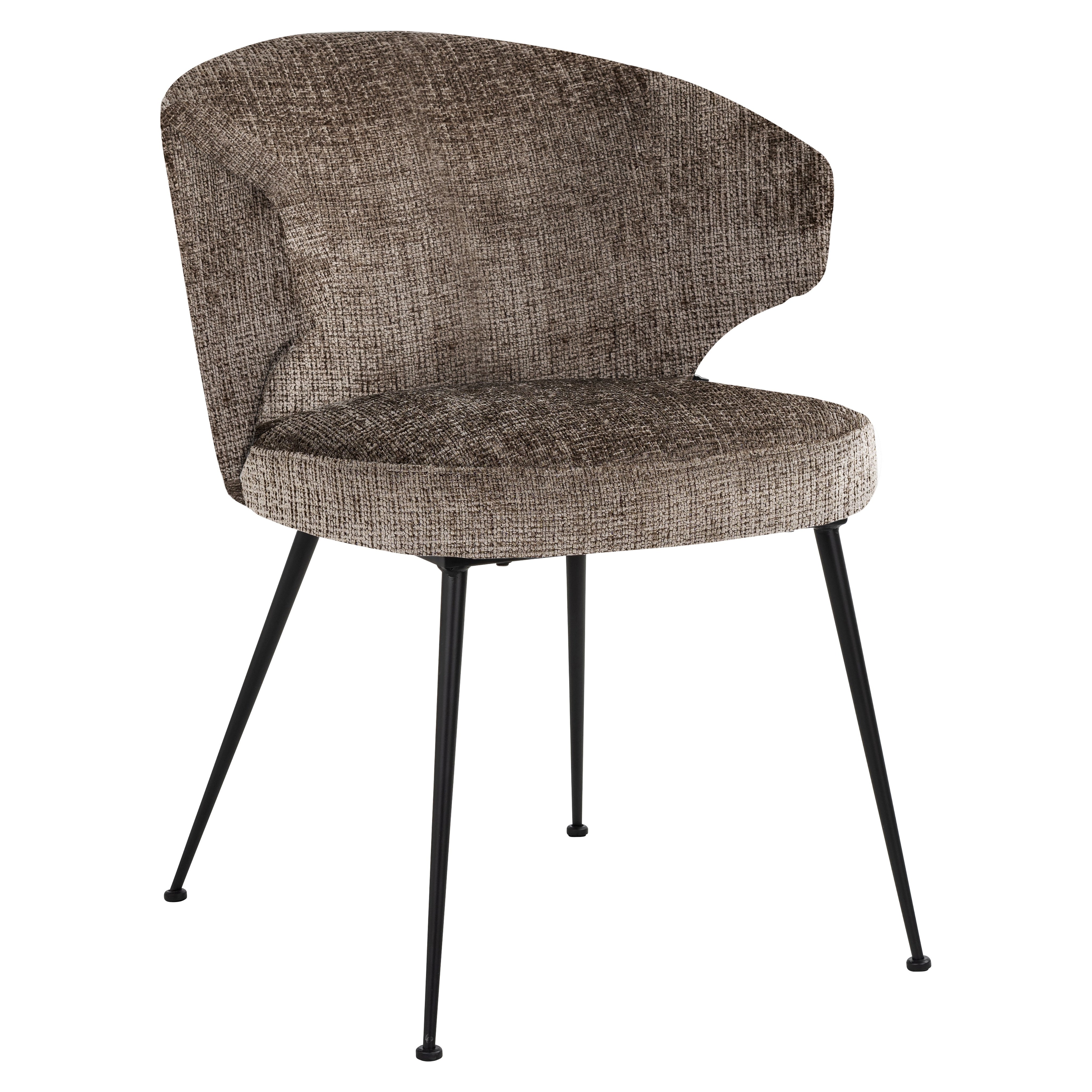 Chair Xandra stone chenille fire retardant (Niagara 104 Stone Chenille)