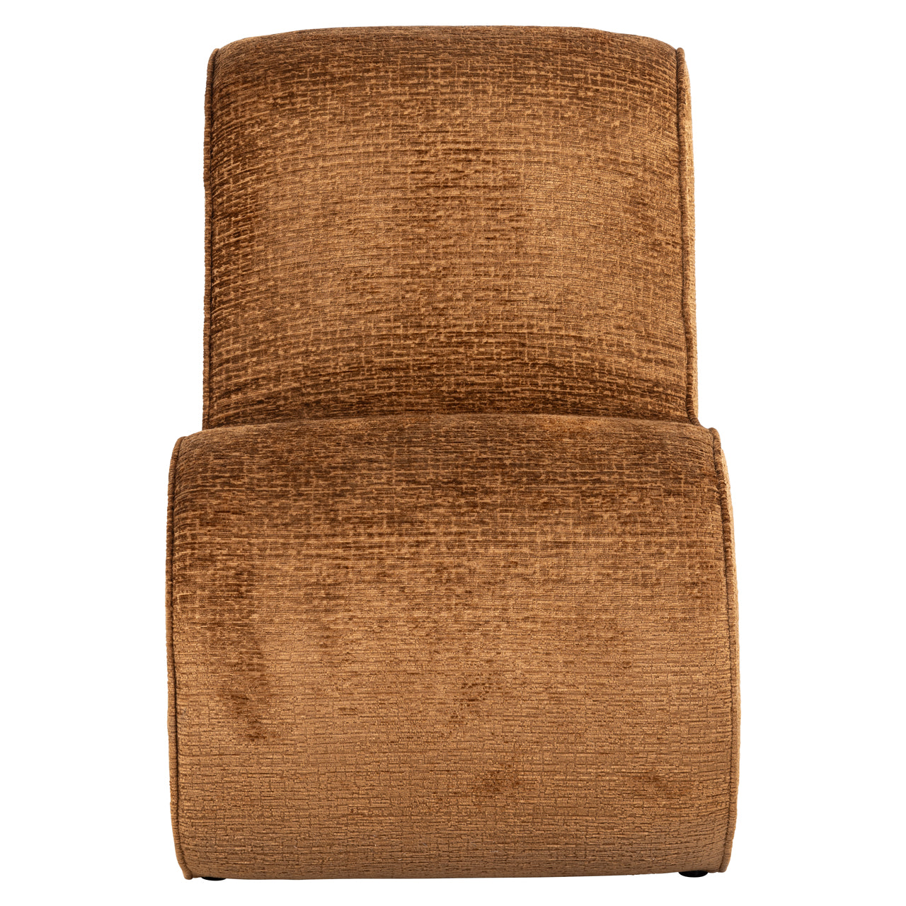 Lounge chair Frankie cognac fusion