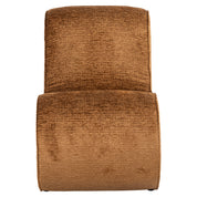 Lounge chair Frankie cognac fusion