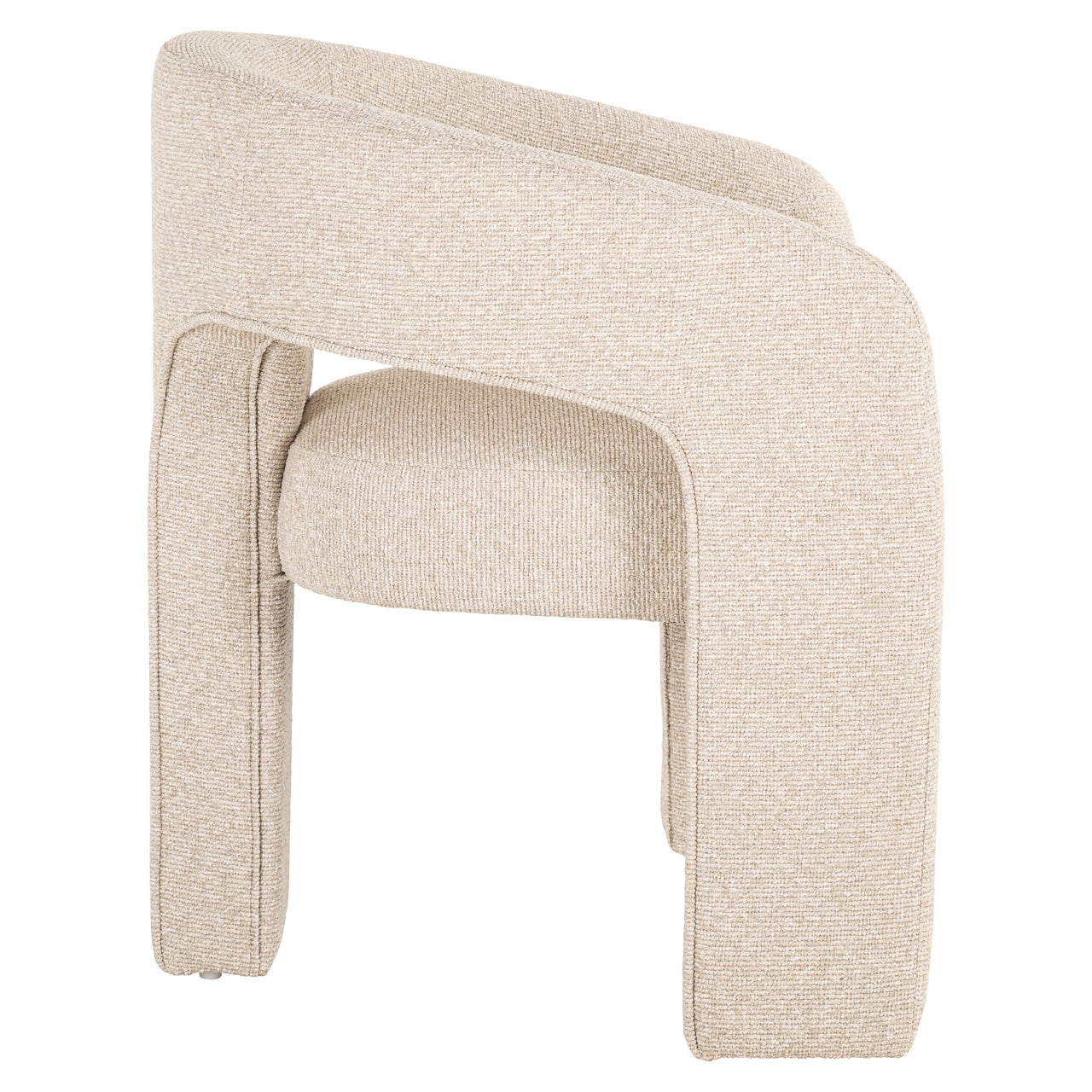 Dining chair Belle biscotti fire retardant
