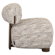 Lounge chair Arabella greige coco