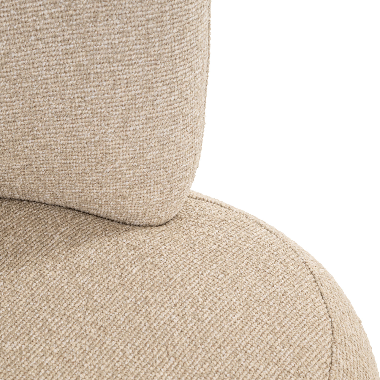 Dining chair Alexis biscotti swivel
