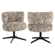 Dining chair Alexis brown omara swivel