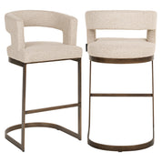 Bar stool Ellis biscotti