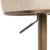 Bar stool Cheyenne biscotti swivel