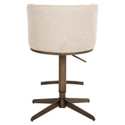 Bar stool Cheyenne biscotti swivel
