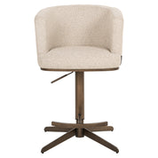 Bar stool Cheyenne biscotti swivel