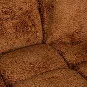 Sofa Cube lovely cinnamon 3-seater + lounge right