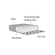 Sofa Lusso niagara beige 4-seater