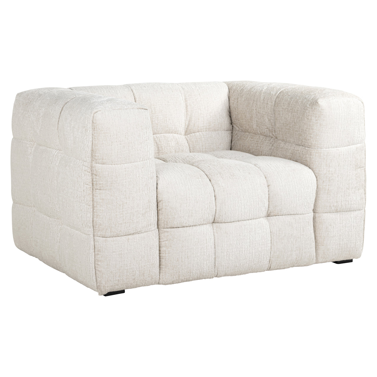 Lounge chair Merrol cream fusion fire retardant