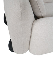 Lounge chair Godiva biscotti