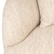 Sofa Pandora beige angora lounge right