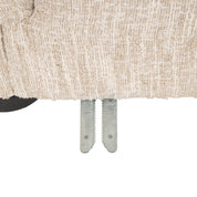 Sofa Pandora beige angora lounge right