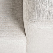 Sofa Lund cream fusion 3-seater + ottoman left