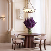 Dining Table Papyrus dark brown oak veneer