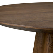 Dining Table Papyrus dark brown oak veneer