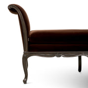 Bench Hampshire eucalyptus finish sonoma brown velvet