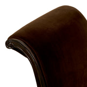 Bench Hampshire eucalyptus finish sonoma brown velvet