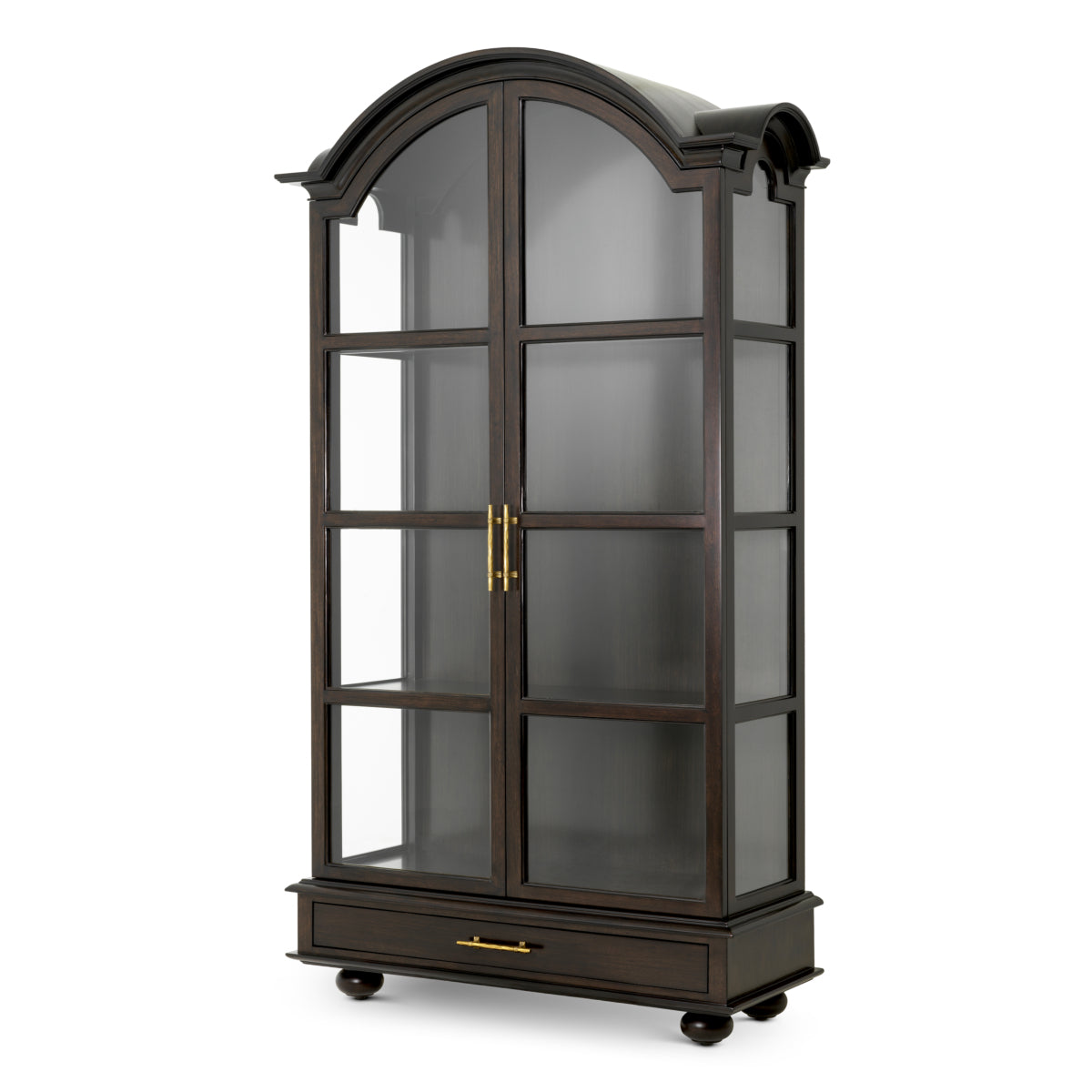 Cabinet Varick satin eucalyptus veneer