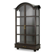 Cabinet Varick satin eucalyptus veneer