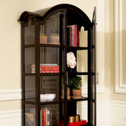 Cabinet Varick satin eucalyptus veneer
