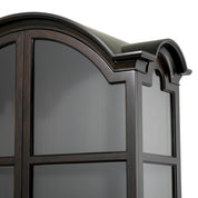 Cabinet Varick satin eucalyptus veneer