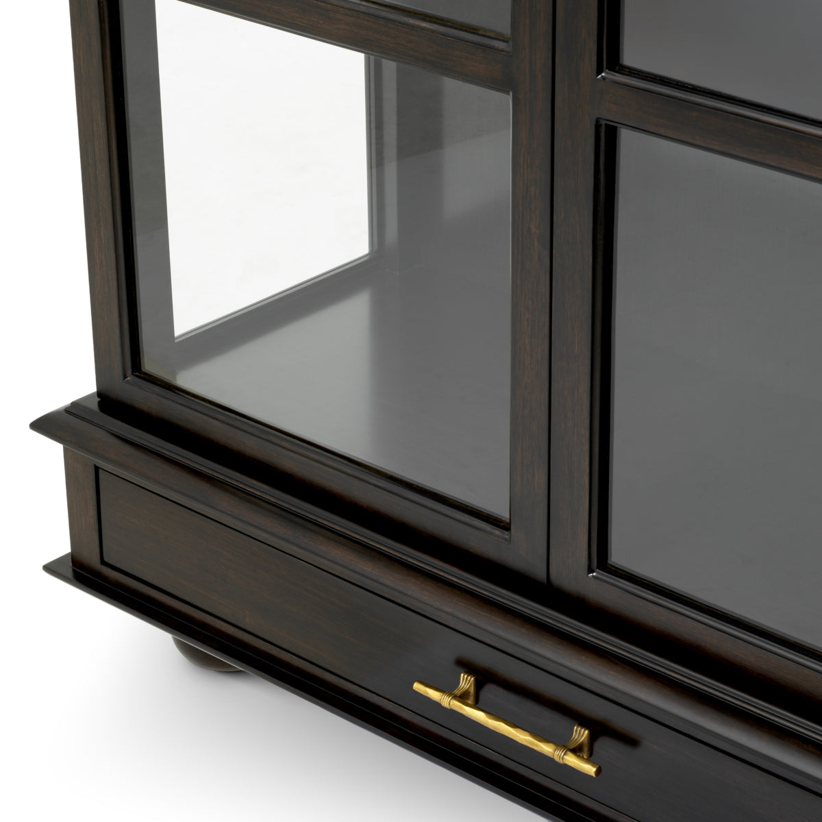 Cabinet Varick satin eucalyptus veneer