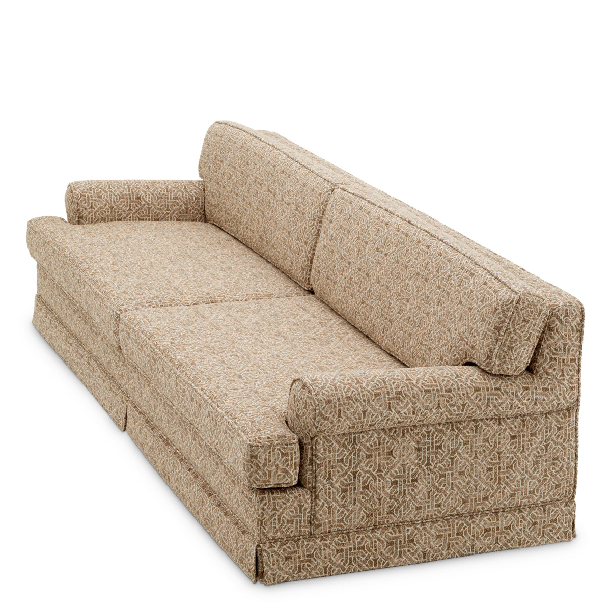 Sofa Madison frieze jacquard beige